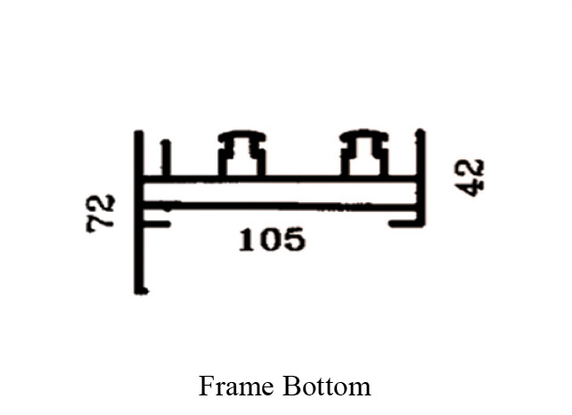 10.5cm Frame Bottom 10501