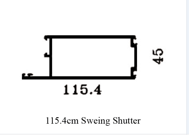 Sewing Shutter 115.4cm 04557