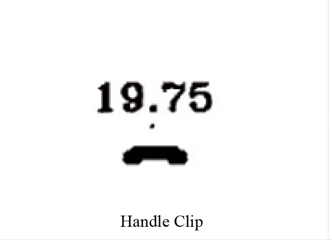 Handle Clip 04574