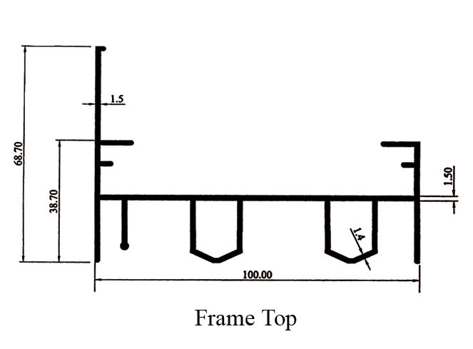 10cm Frame Top Box Type Double Glazed #10102