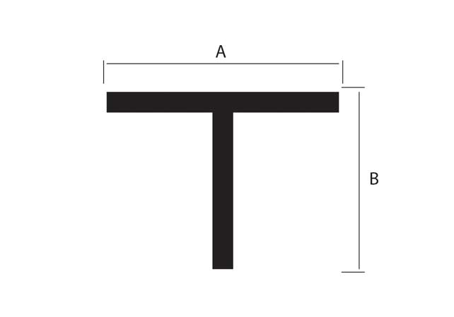 Aluminium T Profile