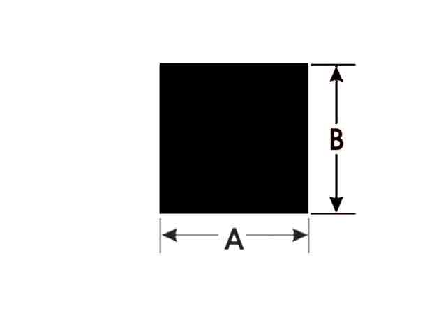 Aluminium Solid Square Bar