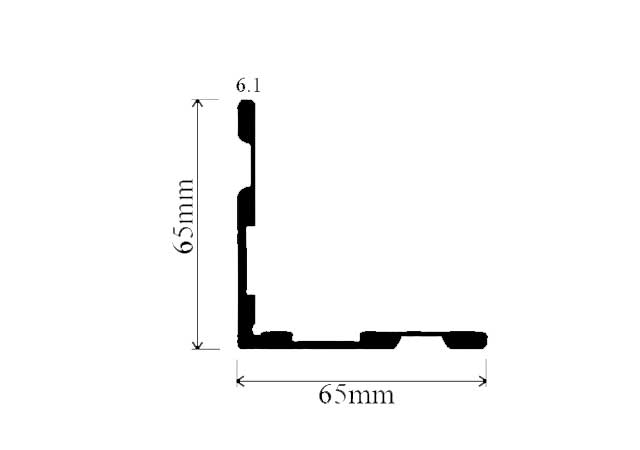 65 x 65mm 6.1mm  Crimping Angle