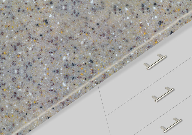 Ginger Beige Solid Surface  76x367cm 12mm