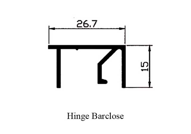 Soft Profile Hinges Burclose Gulf Extrusion