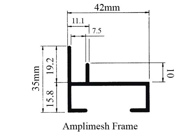 Amplimesh Frame Profile 04267