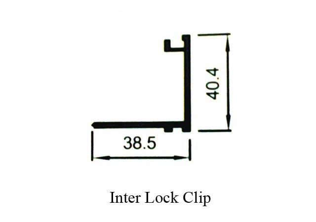 AE Thermal Break 10.5cm Sliding Interlock Clip