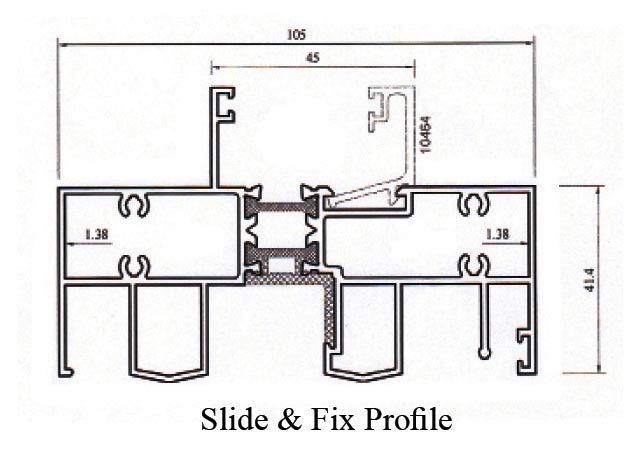 Slide & Fix Profile GE31010P6002