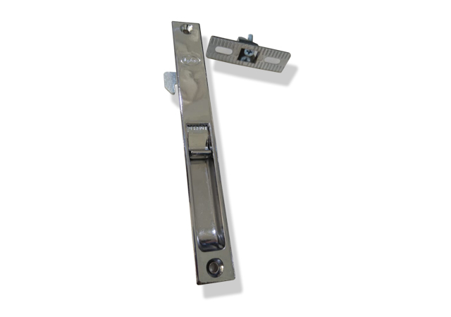 M5 Sliding Window Lock Single Silver Polish