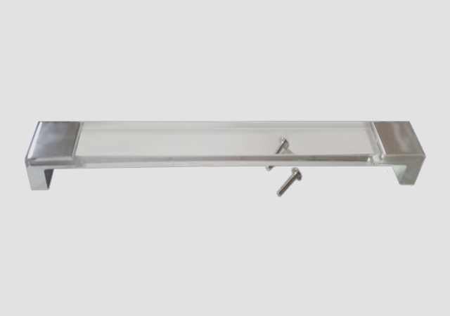 Transparent Glass Drawer Handle