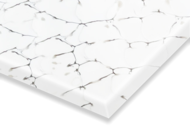 Cracked White K71 Solid Surface Sheet