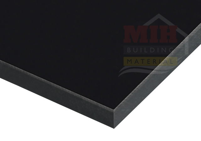 Black HPL Cubicle Partition Board
