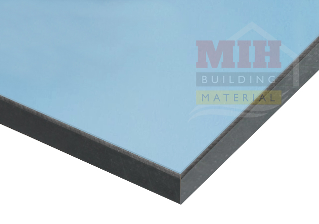 Light Navy Blue HPL Cubicle Partition Board