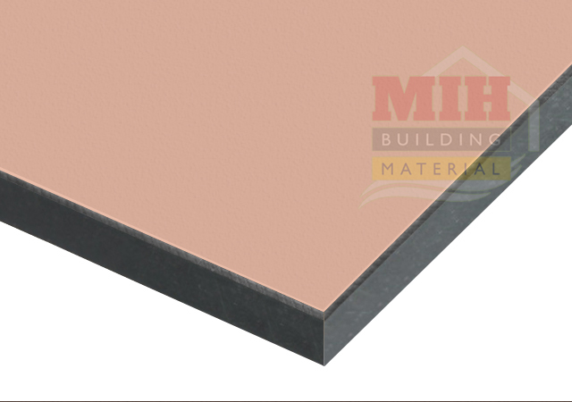 Blush Pink HPL Cubicle Partition Board