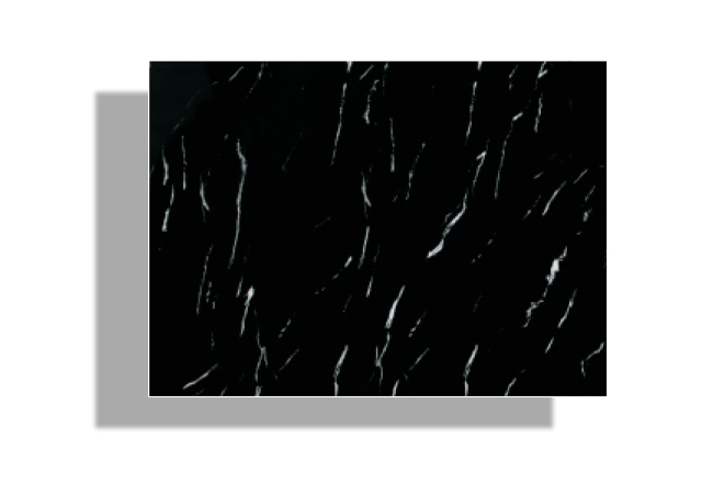 Black Marquina PVC Marble Sheet