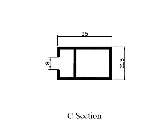 5.5cm C Section #05503