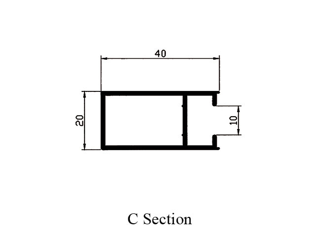 8cm C Section #08003