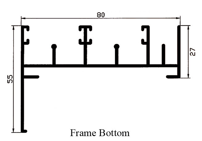 Frame Bottom 8cm #08001