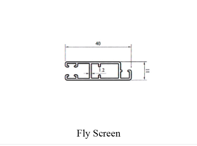GE Thermal Break10.5cm Sliding Fly Screen GE31007