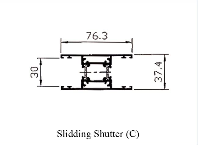 GE Sliding Shutter 