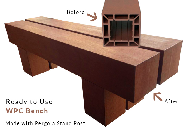 WPC Bench Thick Design