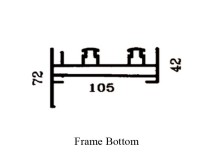 10.5cm Frame Bottom 10501