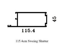 Sewing Shutter 115.4cm 04557