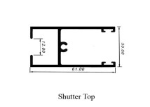 10cm Shutter Top Single Glazed #10206