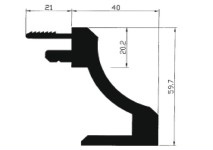 10x2 Bracket Handle Bar 09010