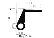Hinges L Profile 50020