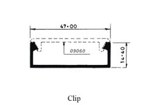 Balcony & Staircase Clip 47mm 26020