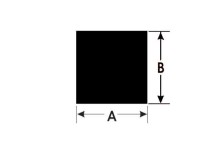 Aluminium Solid Square Bar