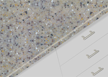 Ginger Beige Solid Surface -BRK- 76x367cm 12mm