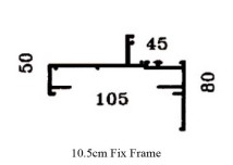 Soft Profile Fix Frame 10.5 cm 04518