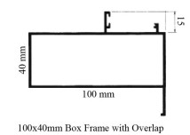 Fix Frame Profile 120mm 04220