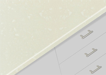 Cream Solid Surface -BRK- 76x367cm 12mm
