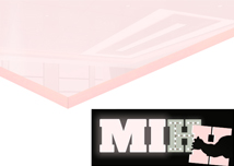 Light Pink Cast Acrylic Sheet - Light Pass