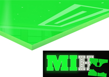 Light Green Cast Acrylic Sheet - Light Pass