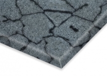Cracked Charcoal K74 Solid Surface Sheet