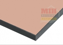 Blush Pink HPL Cubicle Partition Board