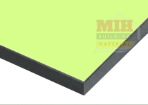 Olive Green HPL Cubicle Partition Board