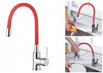 Single Lever Red Sink Mixer / Tap with Swivel Spout A9890N
