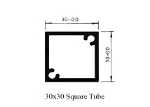 30x30mm Square Tube 26021
