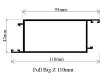 Full Big  Z 10cm Aluminium Profile 04209