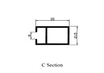 5.5cm C Section #05503