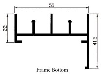 5.5cm Frame Bottom #05501