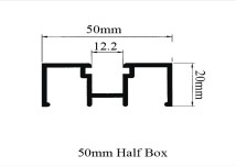 50mm Half Box 04253