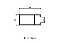 8cm C Section #08003