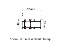 AE  Thermal Break 55mm Fix Frame Without Overlap 35512