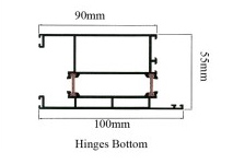 AE  Thermal Break Hinges Bottom